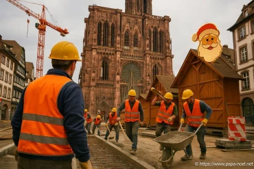 Rush des chantiers à strasbourg avant le marché de noël 2025