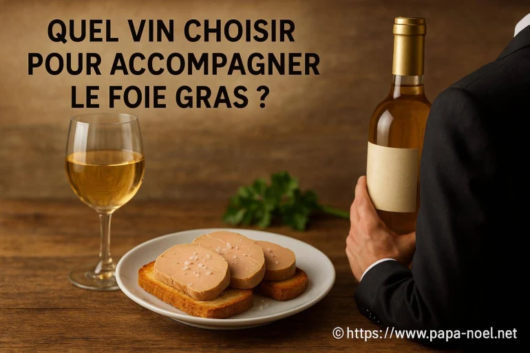 Quel vin choisir pour accompagner le foie gras ?