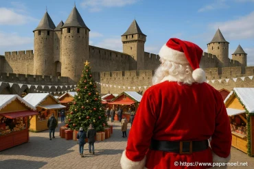 Comment la ville de Carcassonne se positionne après l'annulation du village de Noël du Barcarès