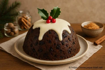 Pudding de Noël : recette anglaise facile pour un dessert traditionnel