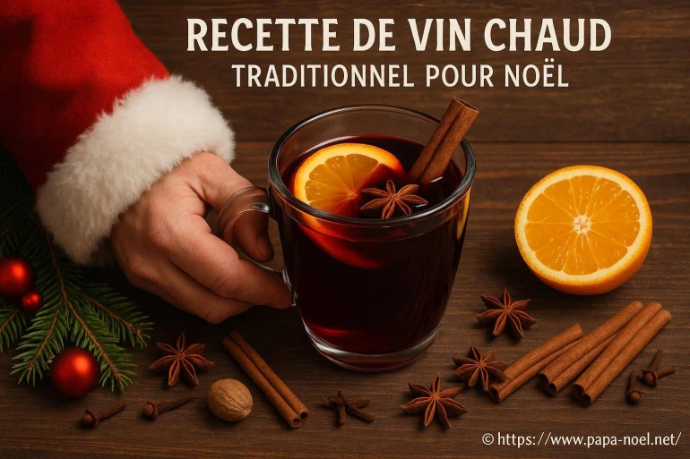 Recette de vin chaud traditionnel pour Noël : comment le préparer facilement