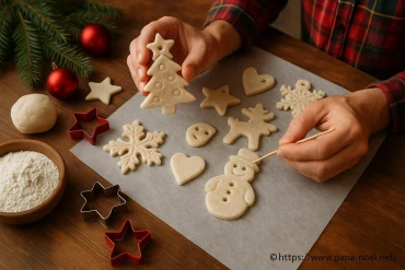 Bricolage de Noël avec pâte à sel : idées créatives et astuces pratiques