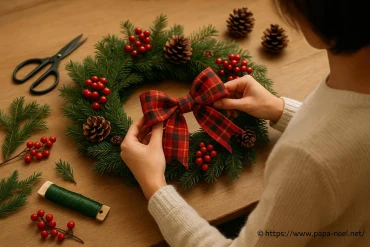 Fabriquer sa couronne de Noël : idées créatives, matériaux et étapes simples