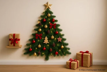 Sapin de Noël qui ne prend pas de place : astuces pratiques et modèles compacts