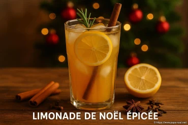 Limonade de Noël épicée : une boisson rafraîchissante et festive