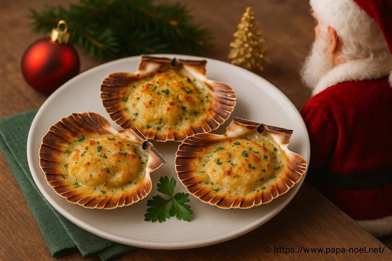 Recette de coquilles Saint-Jacques de Noël : comment les réussir facilement