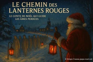 Le chemin des lanternes rouges, le conte de Noël qui guide les âmes perdues