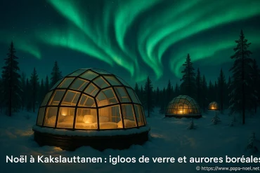 Noël à Kakslauttanen : vivre la magie des igloos de verre et des aurores boréales