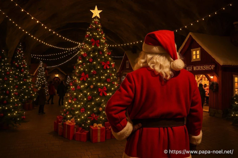 Noël au SantaPark : découvrez le parc souterrain magique en Finlande