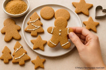 Brown sugar cut-out cookies : recette facile et délicieuse pour noël