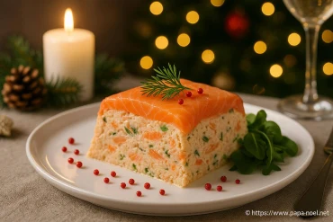 Terrine de saumon de Noël : une recette raffinée à savourer