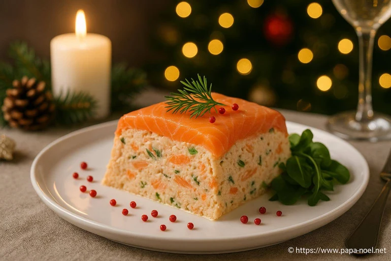 Terrine de saumon de Noël : une recette raffinée à savourer