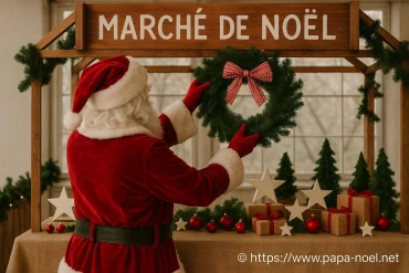 Marché de noël à juillac en préparation pour 2025