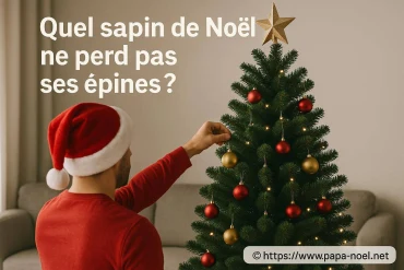Quel sapin de Noël ne perd pas ses épines ?