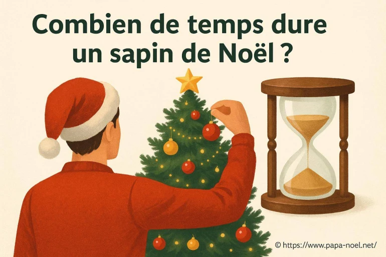 Combien de temps dure un sapin de Noël naturel et artificiel ?