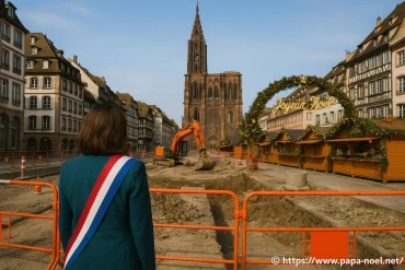 Strasbourg : la maire promet la fin des gros chantiers avant le marché de noël 2025