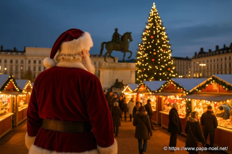 Lyon : et si le marché de noël déménageait sur la place bellecour pour un rayonnement mondial