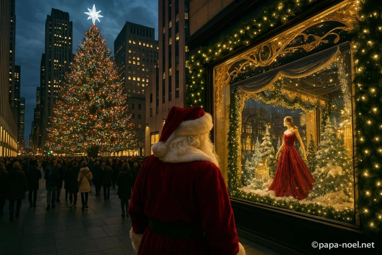 Noël à New York : découvrir le sapin du Rockefeller Center et les vitrines