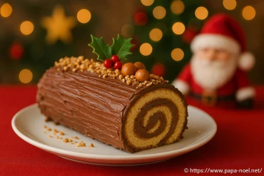 Gâteau roulé praliné : un dessert festif de Noël à savourer