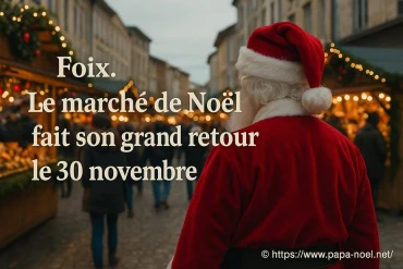 Le marché de noël de vernajoul fait son grand retour le 30 novembre 2025