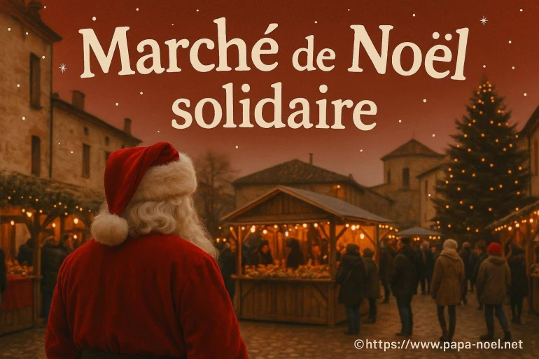 Marché de noël solidaire à belbèze-en-lomagne le 23 novembre 2025