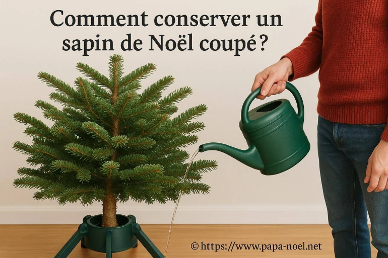 Comment conserver un sapin de Noël coupé pour qu’il reste frais ?