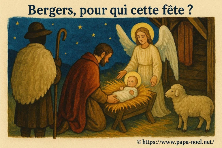 Bergers, pour qui cette fête ? paroles du chant de Noël à découvrir