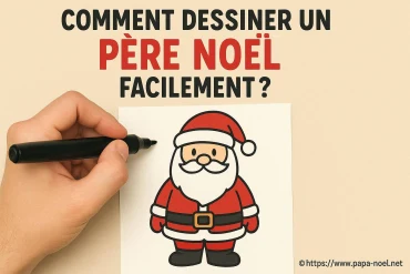 Comment dessiner un Père Noël facilement et rapidement ?