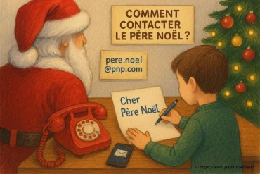 Comment contacter le Père Noël facilement et rapidement ?