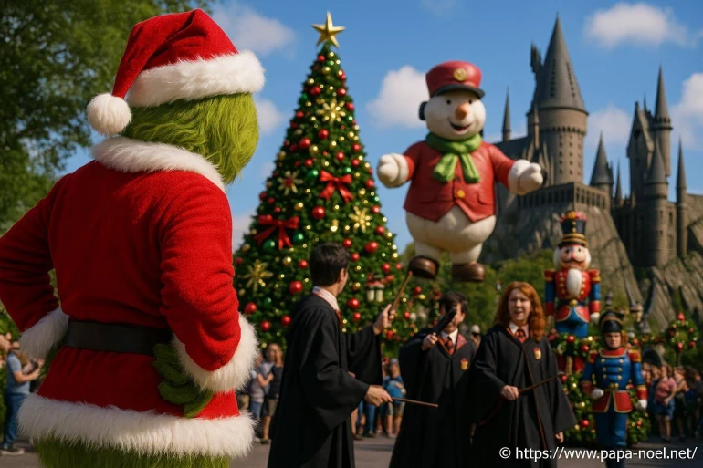 Noël à Universal Studios Orlando : vivre Grinchmas et la parade Harry Potter