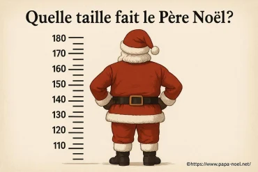 Quelle taille fait le Père Noël exactement ?