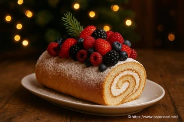 Gâteau roulé aux fruits rouges : la recette idéale pour Noël