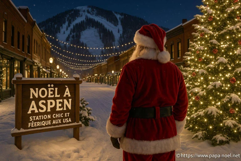 Noël à Aspen : une station chic et féérique aux États-Unis