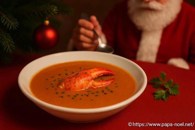 Bisque de homard de Noël : une entrée chic et savoureuse à préparer