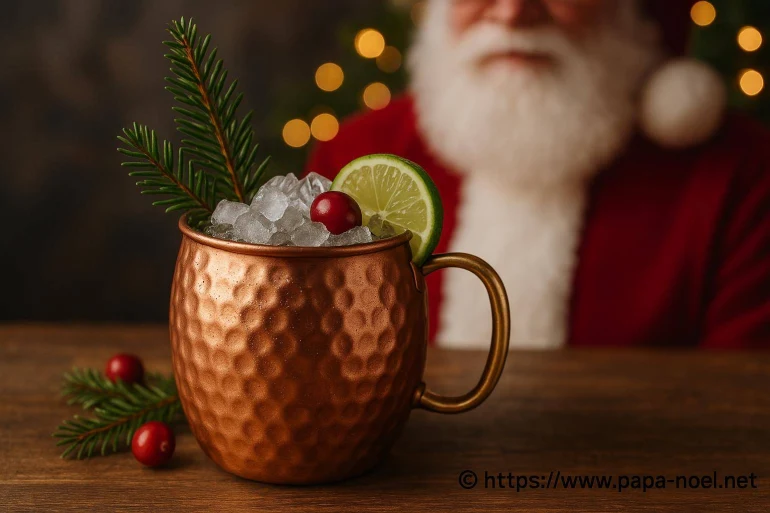 Cocktail Moscow Mule de Noël : comment revisiter cette recette festive