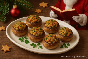 Recette de champignons farcis de Noël : comment les réussir facilement ?