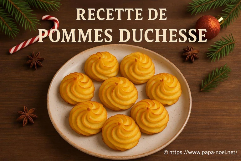 Recette de pommes duchesse de Noël : comment les réussir facilement