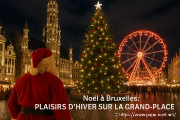 Noël à Bruxelles : découvrez les plaisirs d’hiver sur la Grand-Place