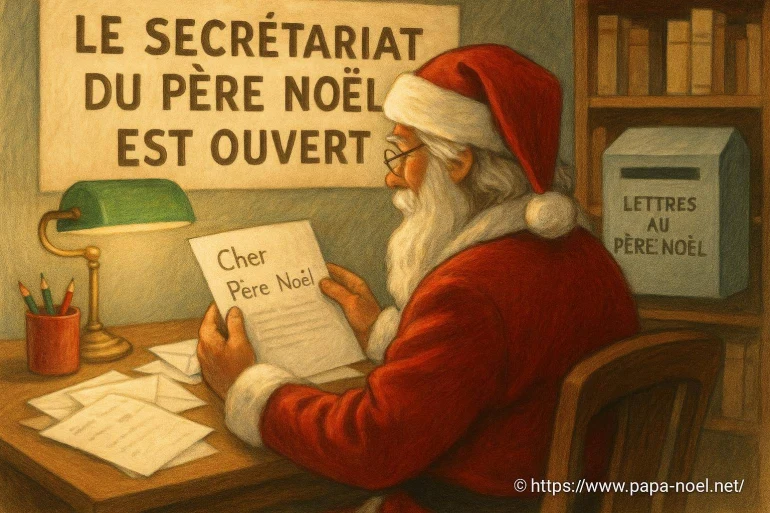 Le secrétariat du père noël en eure-et-loir : où envoyer sa lettre en 2025