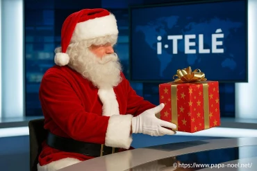 Quand le présentateur d'i-télé se prend pour le père noël