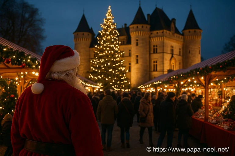 Marché de noël 2025 au château communal de Camarsac les 15 et 16 novembre
