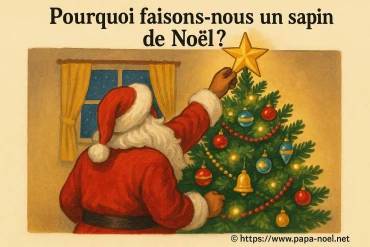 Pourquoi faisons-nous un sapin de Noël ?