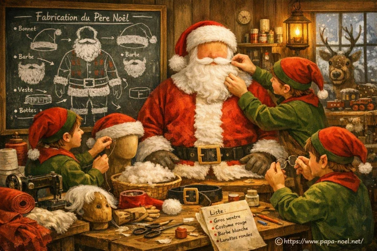 Comment fabriquer un père Noël facilement chez soi ?