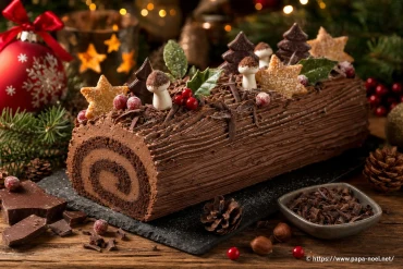 Décoration bûche de Noël comestible : idées gourmandes à réaliser chez soi