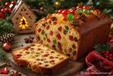 Cake aux fruits confits de Noël : recette facile pour un dessert gourmand