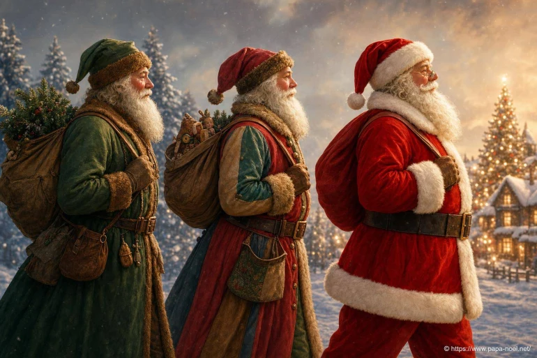 Père noël : origine, couleurs et symboles du personnage
