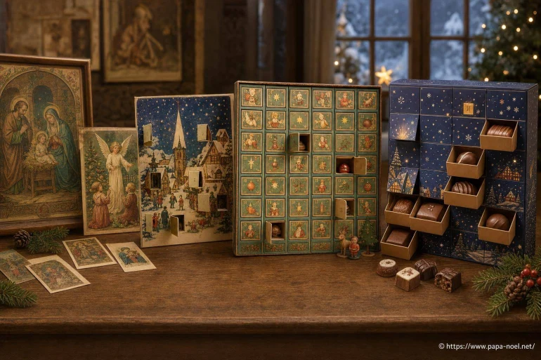 L'évolution de la tradition du calendrier de l'Avent