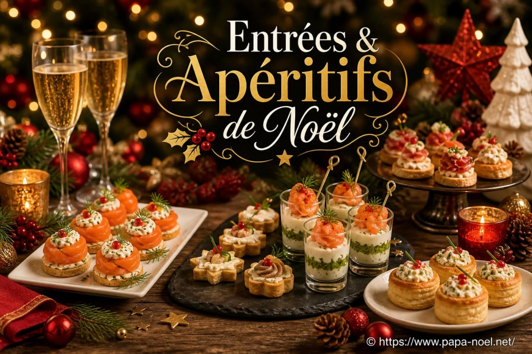 Entrées & Apéritifs de Noël