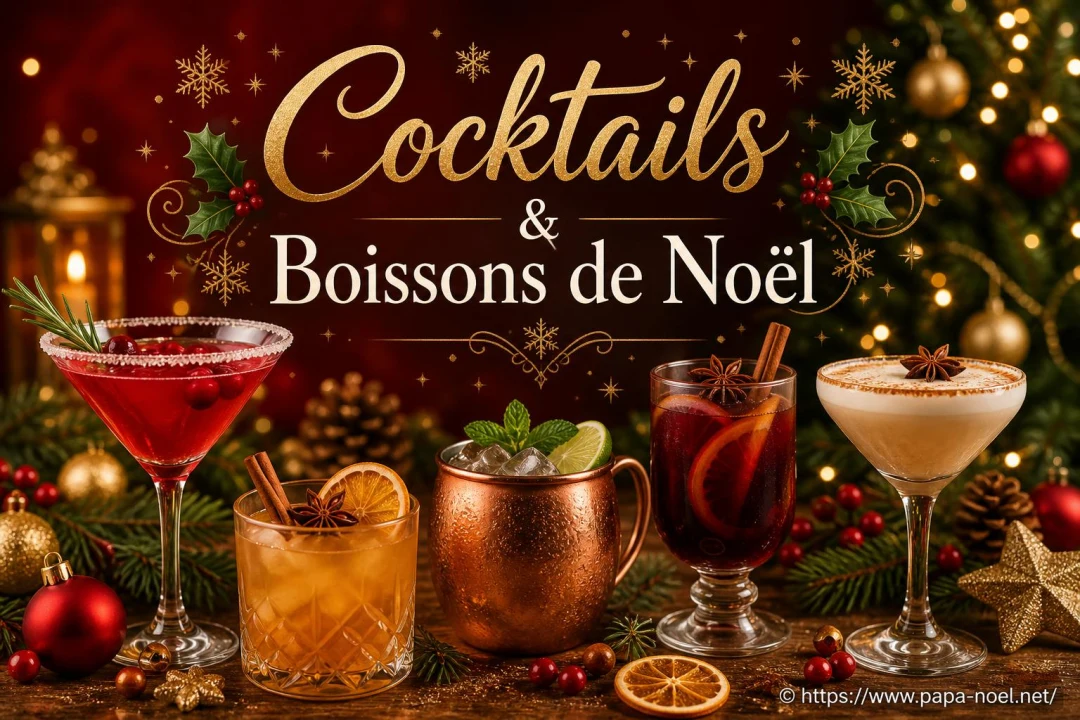 Cocktails & Boissons de Noël