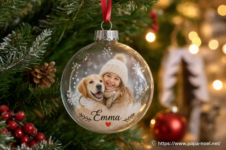 Décorations de Noël : boule de Noël personnalisée pour un intérieur unique
